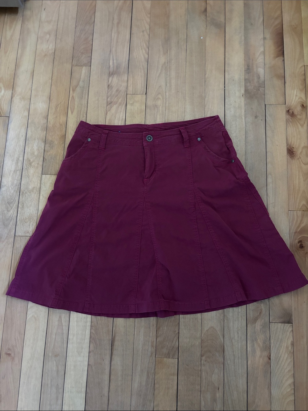 Kuhl A-Line Skirt in Berry